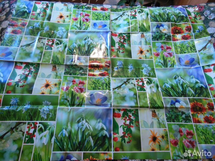 Скатерть клеенчатая на стол