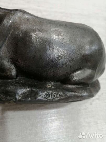 Силуминовая статуэтка 