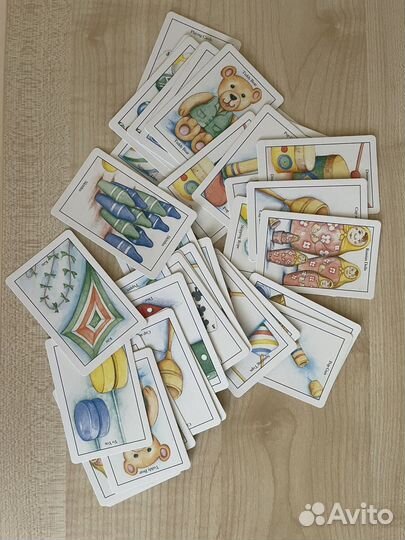 Карточная развивающая игра на английском языке