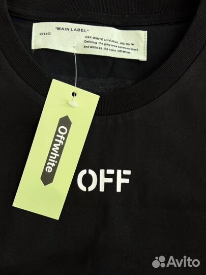 Off white футболка