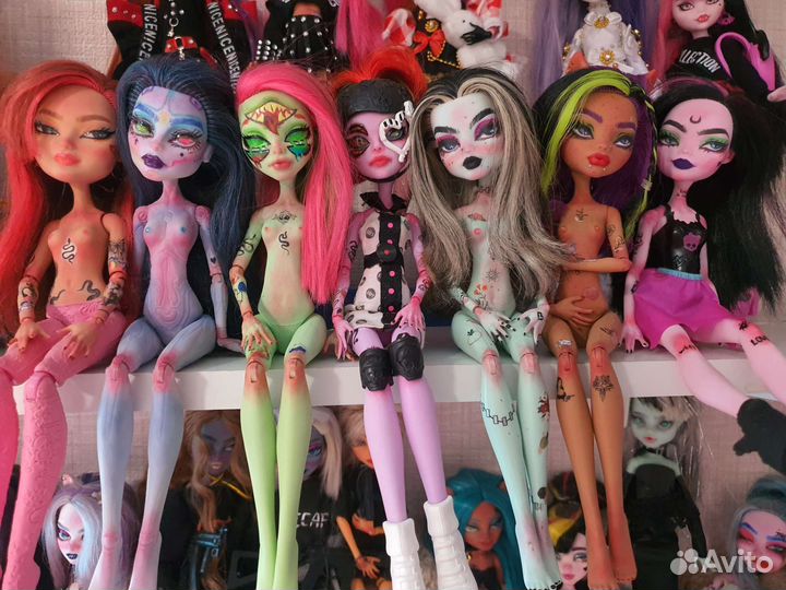 Куклы Монстер Хай и Эвер Афтер Хай ооак