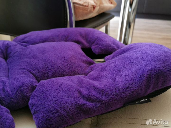 Вкладыш в коляску / стульчик плюшевый