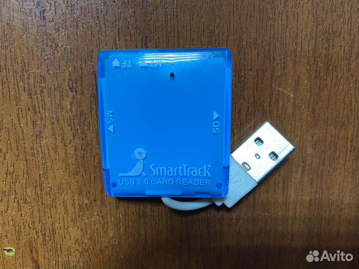 Картридер smarttrack usb 2.0 sd,ms,m2,tf