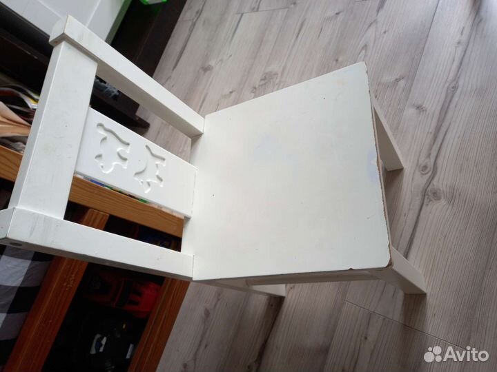 Детский стол и 2 стула икеа криттер