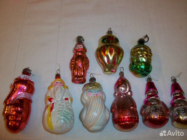 Ёлочные игрушки СССР от