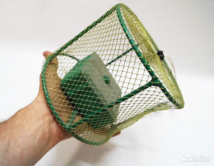 Кормушка для рыбалки стационарная c мотовилом