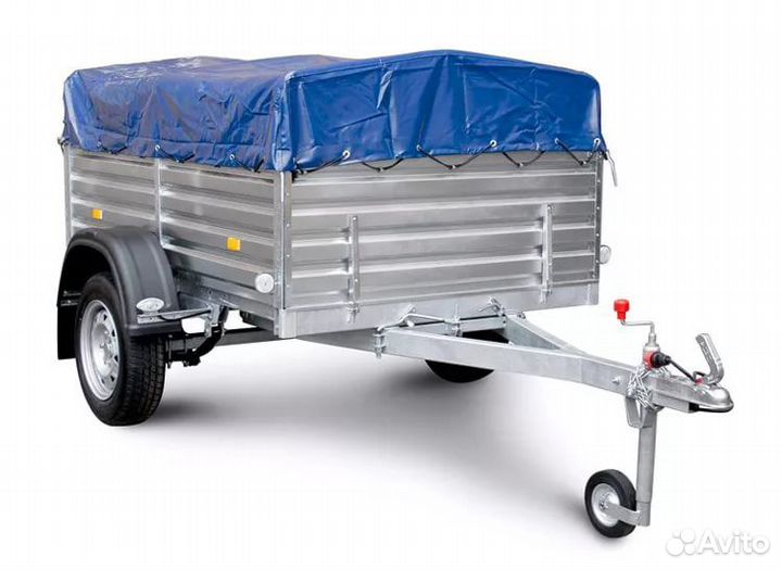 Тент для прицепа мзса (тент 271506) с каркасом