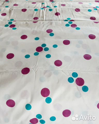 Отрез ткани, хлопок, СССР, 140 см 8 метров