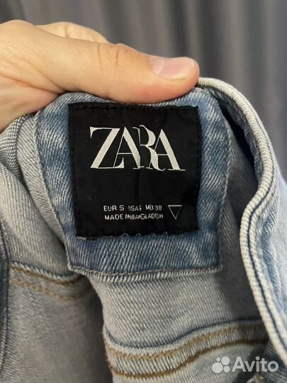 Джинсовка zara