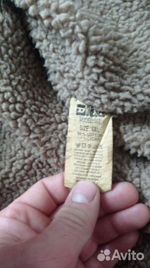 Джинсовая куртка мужская утепленная