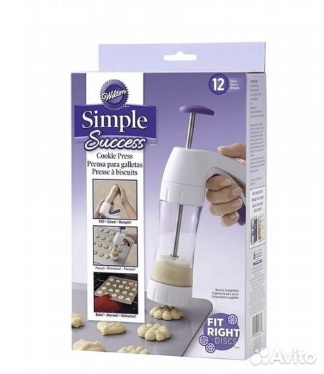 Кондитерский шприц, силиконовый коврик, шпатель