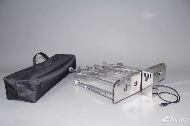 Шампуры самокрутящиеся усиленные(5 шампуров)