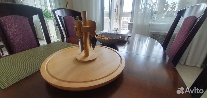 Вращающаяся Сервировочная доска для сыра