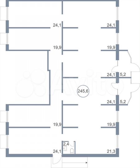 Свободного назначения, 245.6 м²