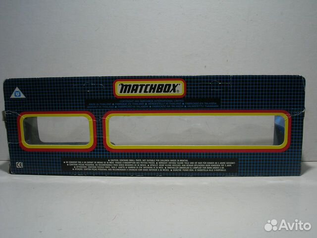 Matchbox - оригинальные коробки из 1990-х, 10 штук