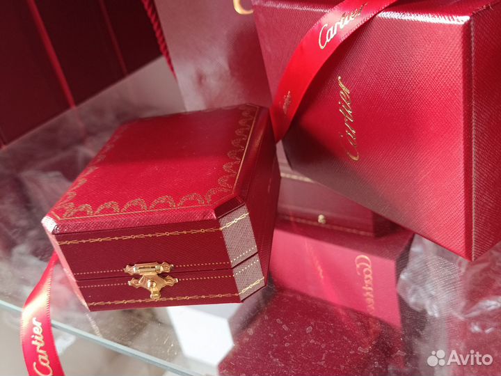 Коробка cartier для обручальных колец