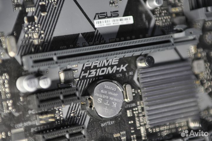 Материнская плата asus prime H310M-K