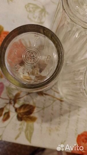 Стекло граненое ссср(стопки стаканы)