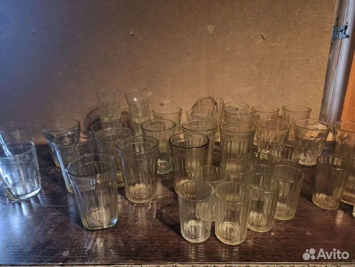 Стаканы граненые СССР