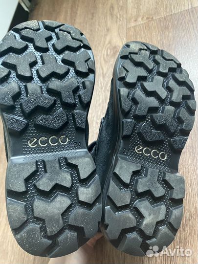 Ботинки зимние ecco 34