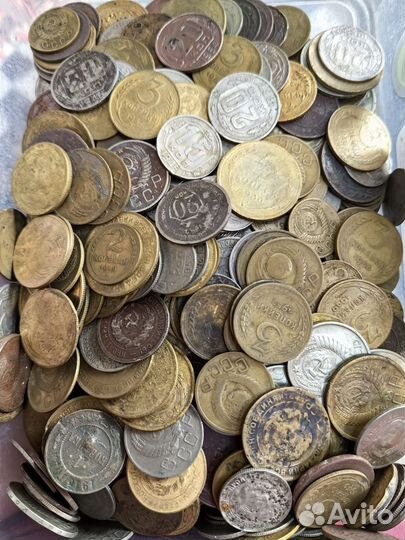 Монеты СССР погодовка и царская Россия
