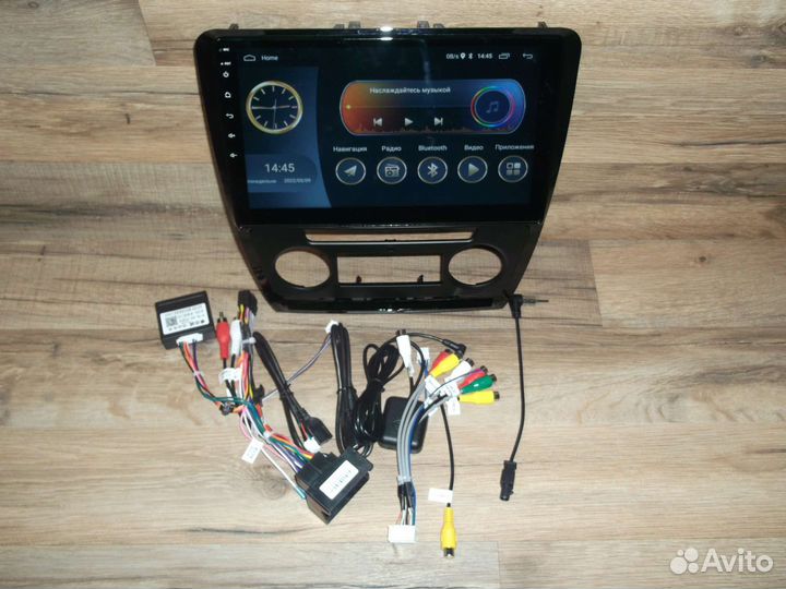 Магнитола Skoda Octavia A5 Android GPS WiFi