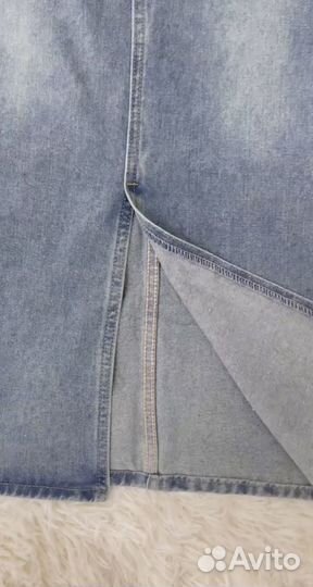 Юбка джинсовая 50 52