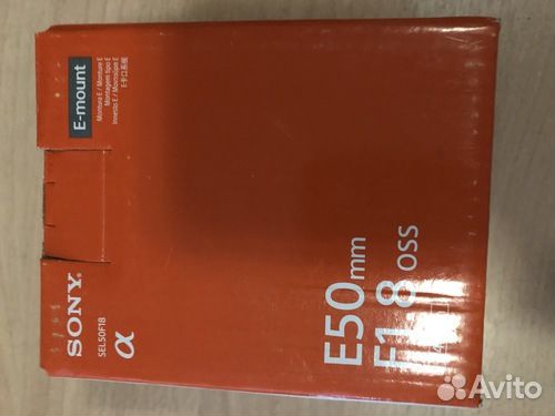 Объектив Sony 50mm f/1.8 OSS (SEL-50F18) для Sony