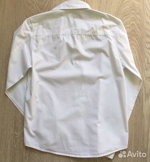 Классическая рубашка бренда cotton belt 8-10 лет