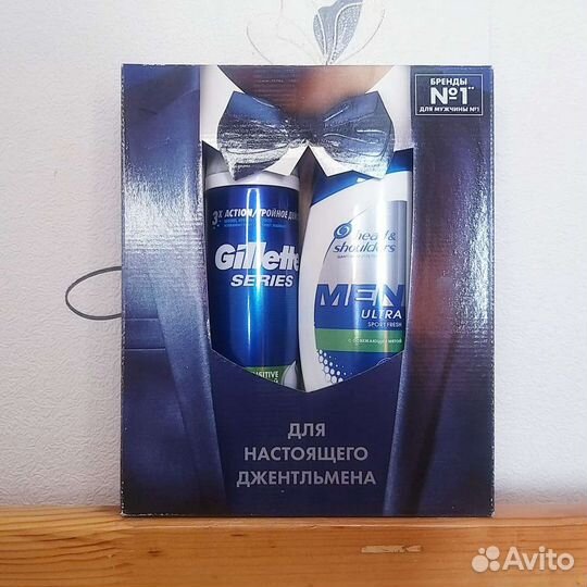 Мужской набор gillette