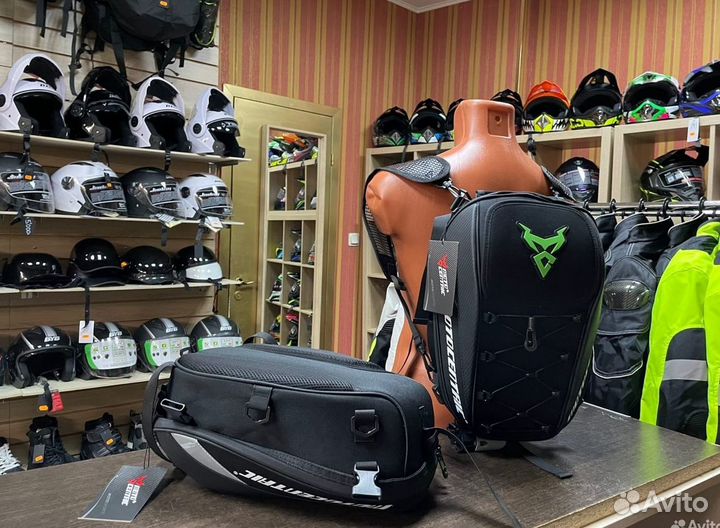 Мото рюкзак сумка для мотоцикла скутера