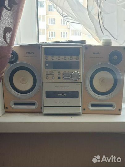 Музыкальный центр philips бу