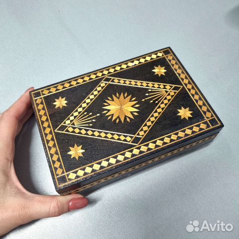 Шкатулка деревянная СССР