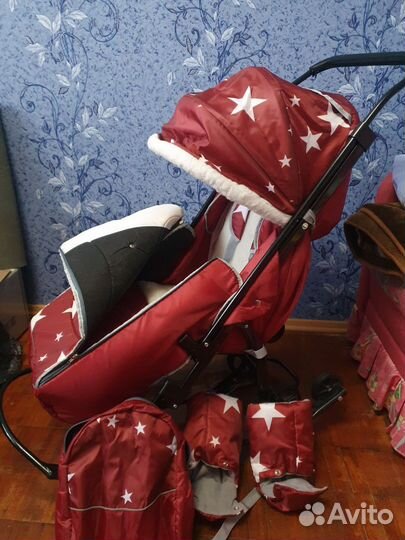 Санки-коляска