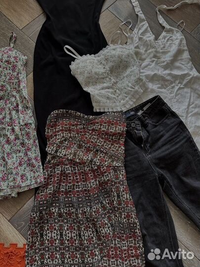 Вещи женские сарафан топ джинсы юбка