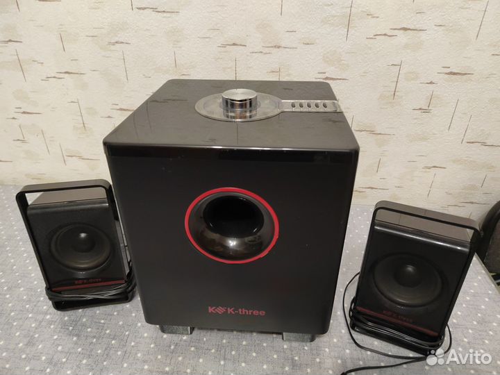 Акустические колонки и сабвуфер (К-3 s3204)
