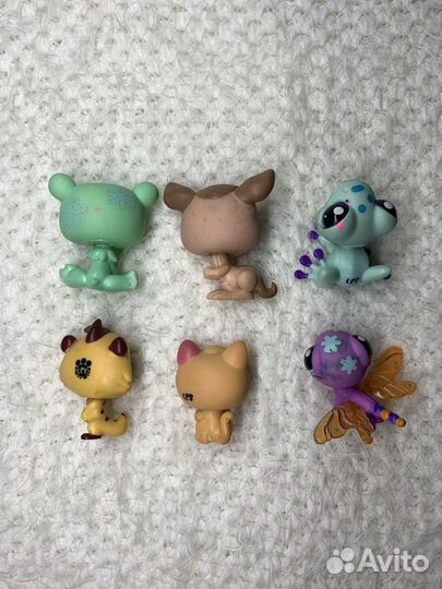 Набор lps (littlest pet shop) в плохом состоянии