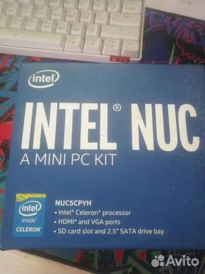 Мини-компьютер intel nuc