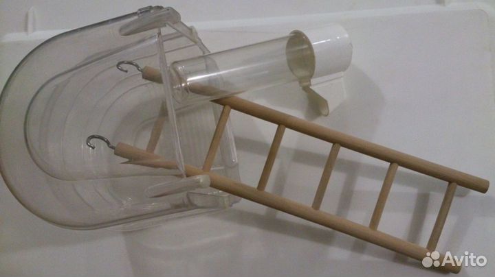 Поилка,Купалка,Лесенка для Попугаев