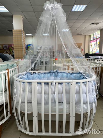 Кроватка круглая