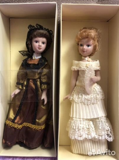 Кукла фарфоровая коллекционная