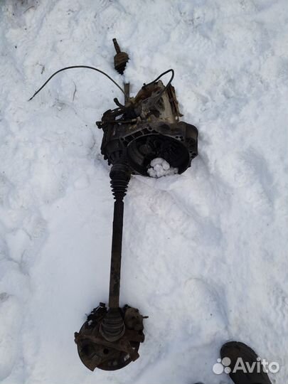 Кпп golf 2с приводами