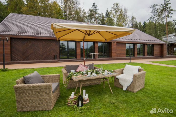 Зонт для летнего кафе боковой от производителя