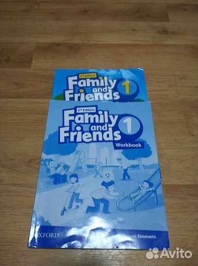 Учебник + рабочая тетрадь английского Family and F