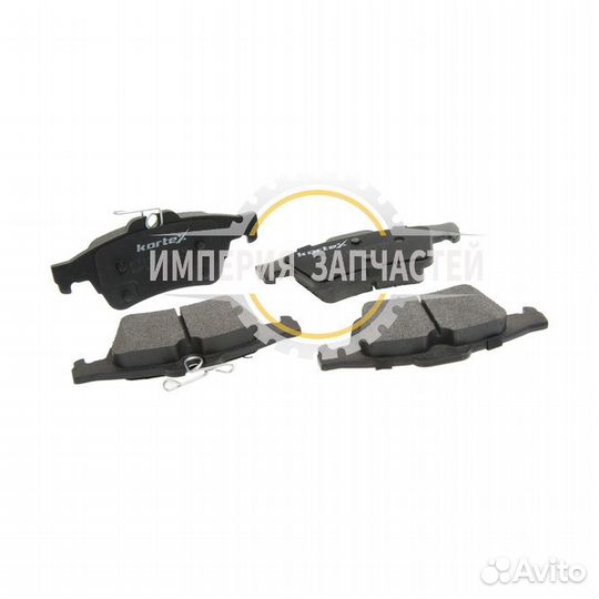 Колодки тормозные ford Focus 2,3 задние (4шт.) kor