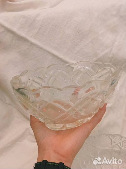 Салатники хрустальные 10 шт