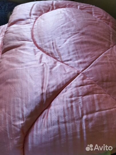 Одеяло пуховое бу полуторное СССР