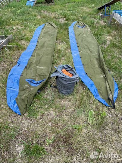 Катамаран без каркаса