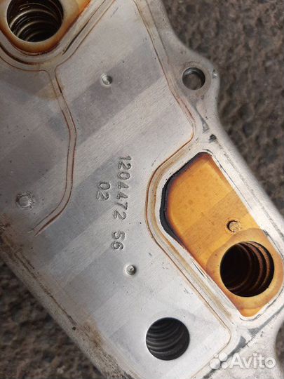 Теплообменник масляного фильтра Mercedes S 500