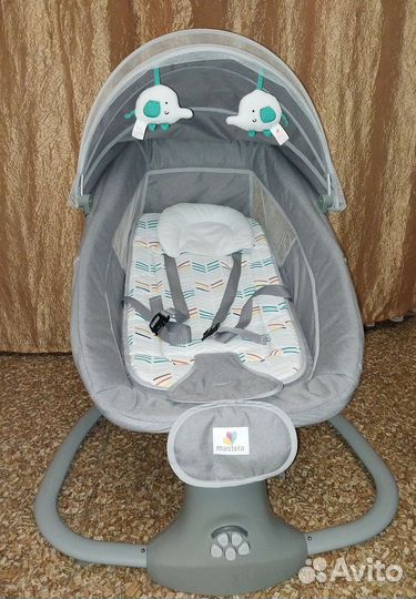 Шезлонг детский электрический